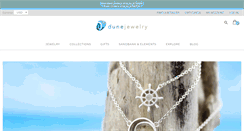 Desktop Screenshot of dunejewelry.com